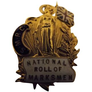 Society of Miniature Rifle Clubs Commemorative Medal /Badge