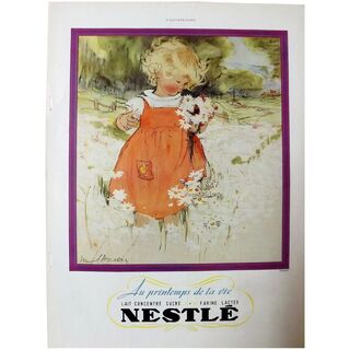 L'IIlustration French Magazine Original 1937 NESTLE Advertisement