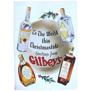 Art Deco 'GILBEY'S' Advertisement - The Sphere 1936