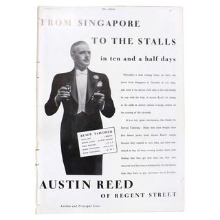 Art Deco 'AUSTIN REED of Regent street' Advertisement - The Sphere 1936
