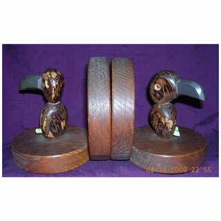 1930's Art Deco DODO Birds Book Ends