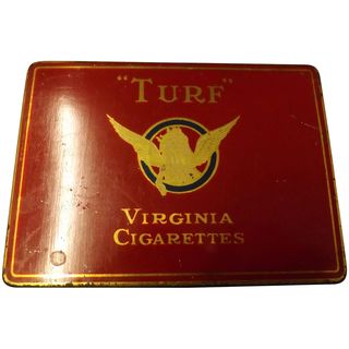 TURF Virginia Cigarettes Tin