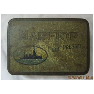 MAIN TOP Small Early 1900's Tobacco Tin
