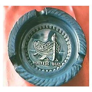 Maltese Souvenir Ashtray