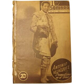 Spanish 1944 Bullfighting Magazine 