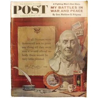 Saturday Evening Post Magazine - January 21 1956