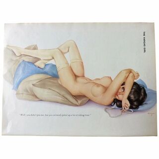 The VARGAS Girl Playboy Magazine February 1976