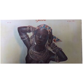 French Depiction Madame Anneau - Sourire Magazine 1931