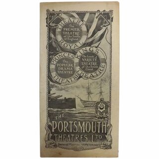 Theatre Programme 'The Portsmouth Theatres Ltd' - 1917