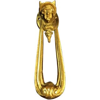 MERCURY Roman God Door Knocker - Circa 1890
