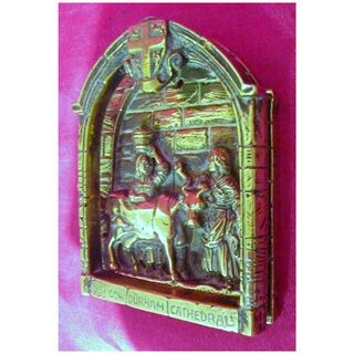 Old Durham Cathedral Brass Door Knocker Circa 1900
