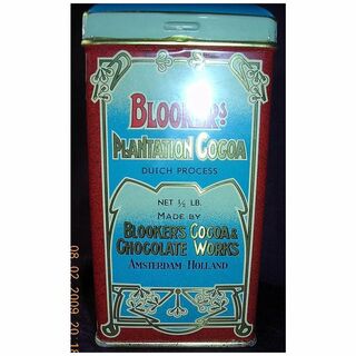 Vintage BLOOKER BRAND Dutch Cocoa Tin