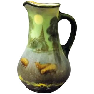 Royal Doulton Miniature Series Jug - English Country Scenes 1901-1922