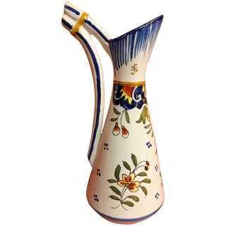 French 'Faience' Jug By Henri Delcourt Circa 1913-1935