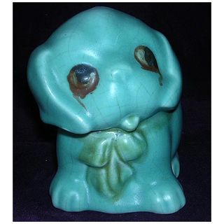 Vintage Circa 1935-40 PERKY PUP Styled Ornament