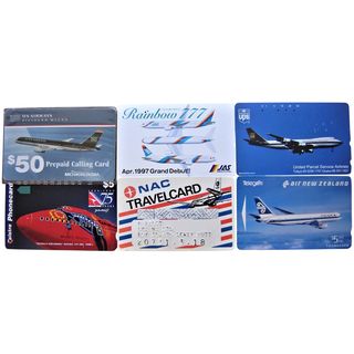 Vintage Aviation Phone Cards Assorted