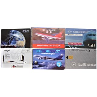 Vintage Aviation Phone Cards Assorted
