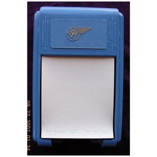 Vintage Airline Advertising Note Pad BCPA Circa 1950