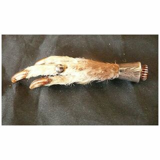 Victorian Grouse Claw Kilt Brooch Set in Sterling Silver