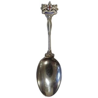 1936 London City Sterling Silver Souvenir Teaspoon