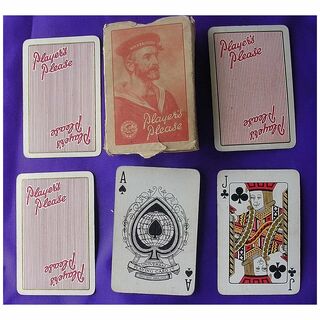 Vintage Cigarette Advertising Cards 'PLAYERS'