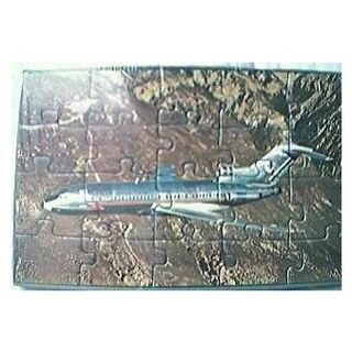 American Airlines Postcard Jigsaw Circa 1960's