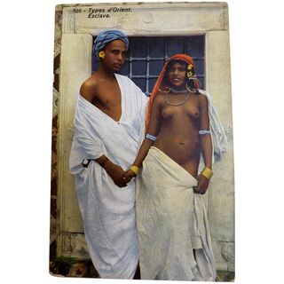 Types d' Orient - Esclava - French Postcard Early 1900's
