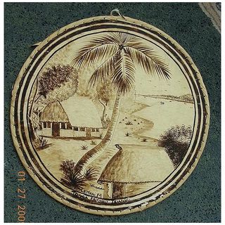 Vintage Tongan Tapa Art
