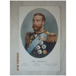 British Royalty Postcard King GEORGE V
