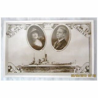 1927 Royal Tour Duke & Duchess of York aboard H.M.S. Renown