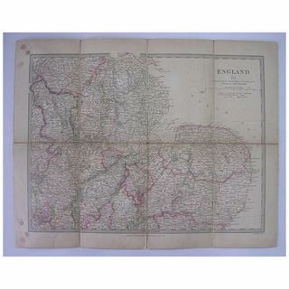 1830 MAP of The East Central Region of England - William IV Period