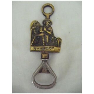 Old Welsh 'SNOWDON' Souvenir Bottle Opener