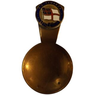 S.S. Tamaroa Souvenir Tea Caddy Spoon