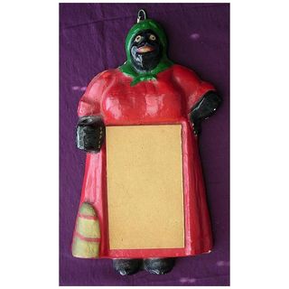 Vintage BLACK MAMA Plaster Note Pad Holder