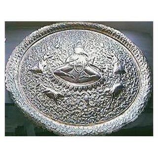 Vintage HINDU Large GANESHA, The Elephant God, Dish or Plaque