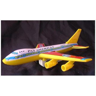 PAN AM Boeing Jumbo Jet - Friction Toy Plane