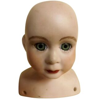 A Kohler German Made Porcelain Doll head & Shoulders