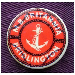 A Tin Camp Badge From 'THE M.B. Bridlington'