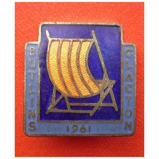 1961 Butlins CLACTON Camp Badge