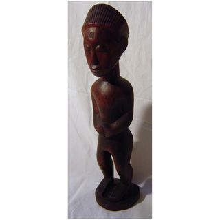 DAYAK Figurine - Borneo - Indonesia - Circa 1880 - 1910