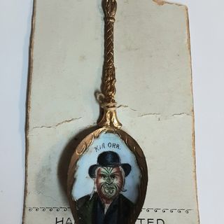 Early 1900's New Zealand Souvenir Teaspoon 'Kia Ora'