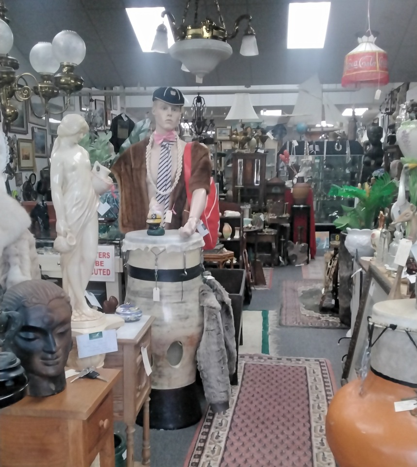 Inside Molloy's Antique Shop