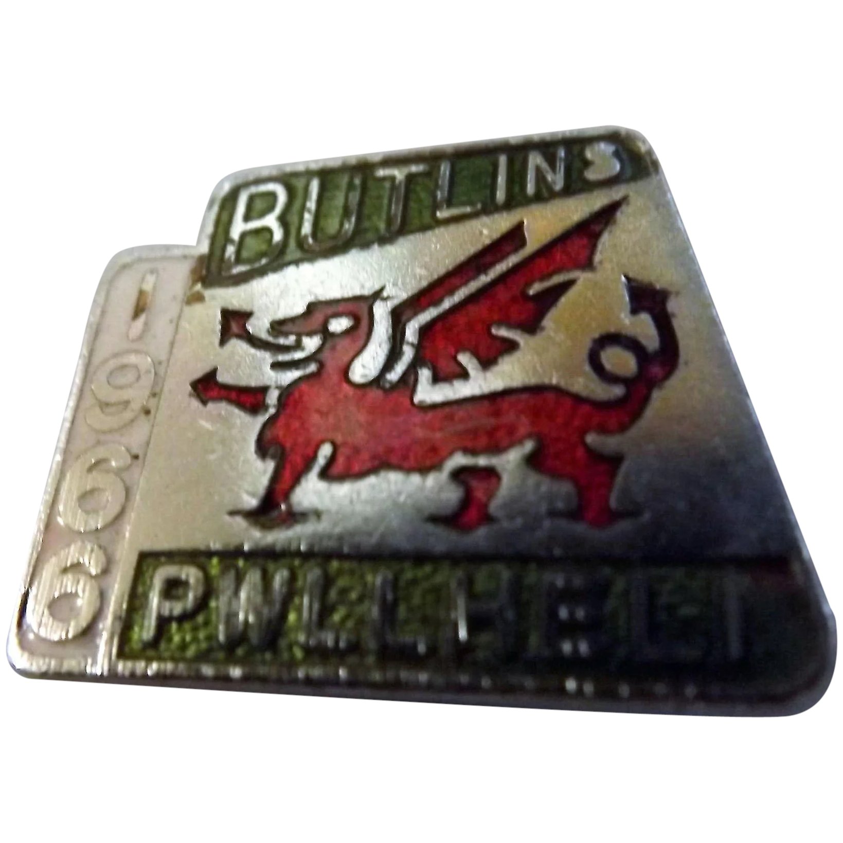 BUTLINS Pwllheli 1966 Welsh Dragon Camp Badge