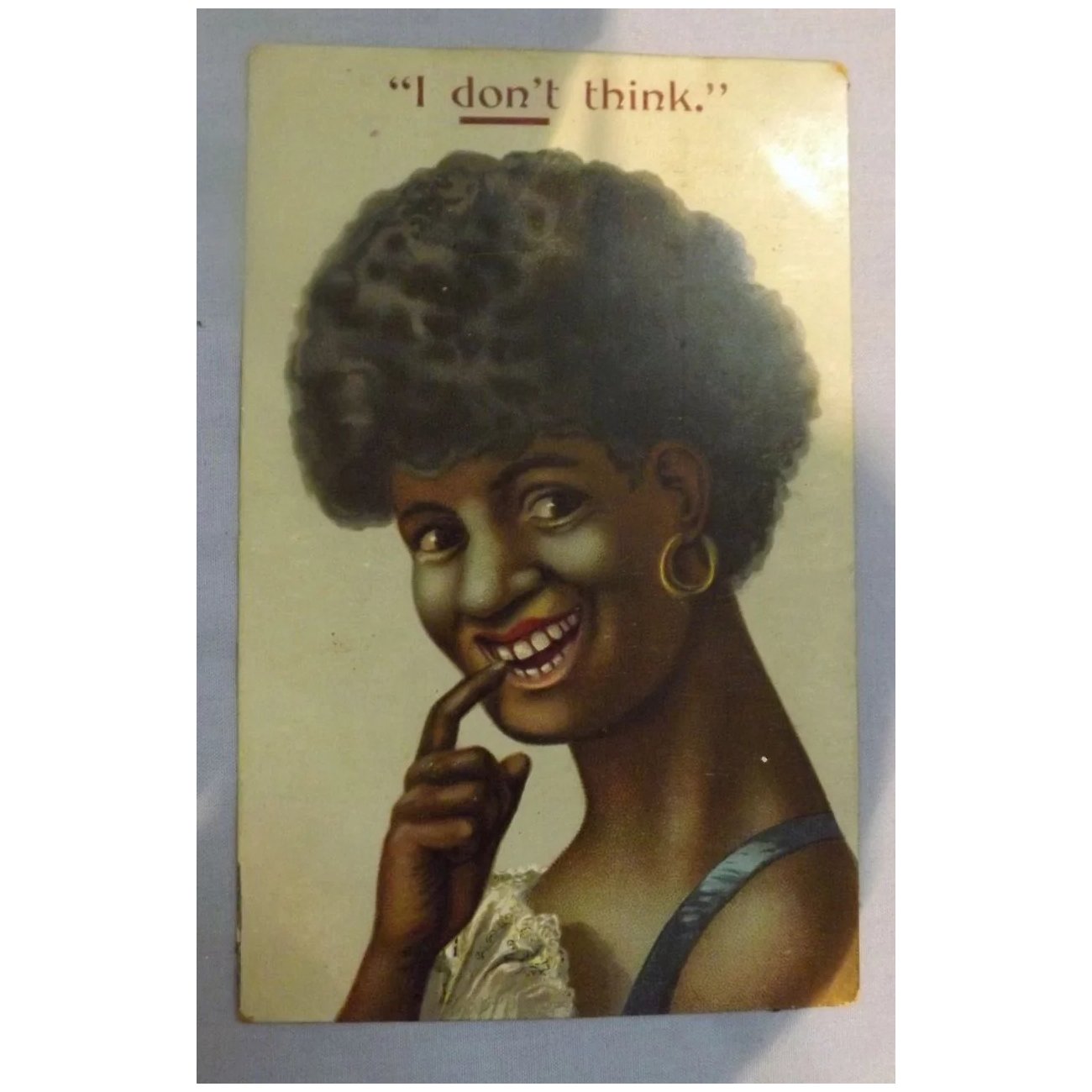 Black Americana Postcard -1907