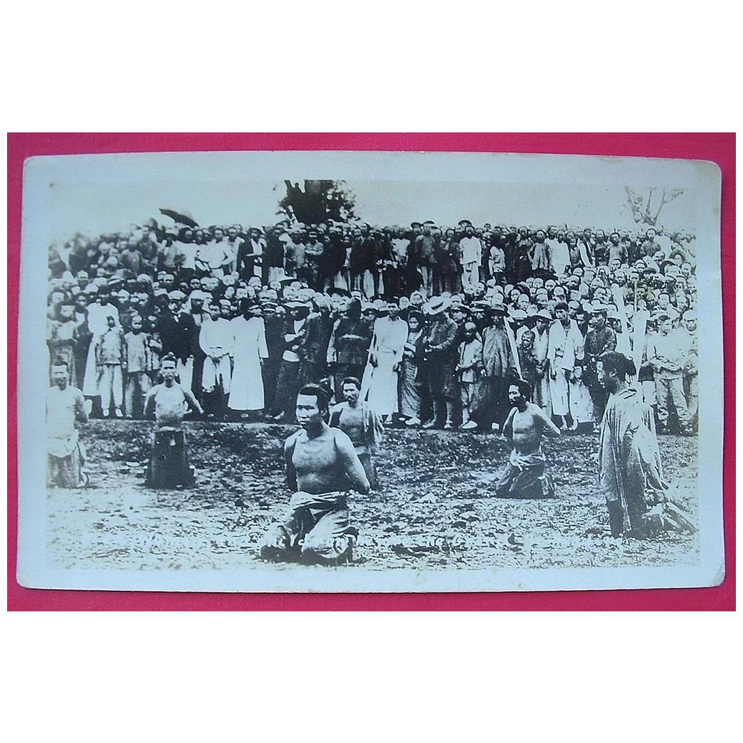 Original Photograph Japanese Occupation Executions
