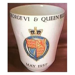 1937 King George V1 & Queen Elizabeth Coronation Beaker