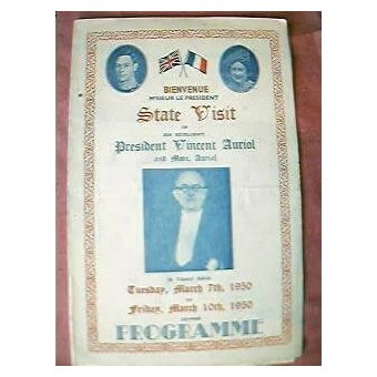 State Visit to England of President Vincent Auriol 1950