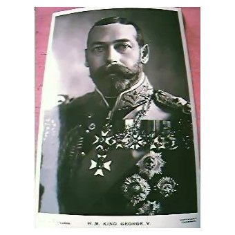 King George V Postcard