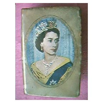 Queen Elizabeth11 Celluloid Matchbox Cover