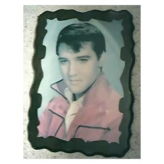 Elvis Presley Large Screen Printed Plaque